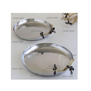 Aluminium Hammered Decorative Bowl Superior Quality Silver Color Chocolates Snacks Serving Bowl For <b>Top</b> Selling - Product Image 3