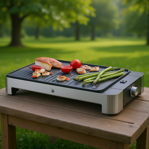 เตาปิ้งย่างไฟฟ้า WMF Lono แบบหน้าเรียบและแบบมีร่อง สำหรับใช้ในครัวเรือน - Product Image 3