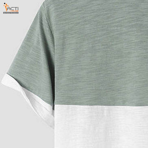 เสื้อยืดผ้าคอตตอนสำหรับผู้ชาย, เสื้อยืดผ้าฝ้าย100% ใส่สบายออกแบบเป็นเอกลักษณ์สำหรับฤดูร้อน - Product Image 6