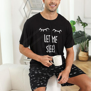 Wholesale Mens 100% Cotton Slim Fit Short Sleeves Crew Neck <b>Twinset</b> T-Shirts and Shorts Set Made in Pakistan - Product Image 2