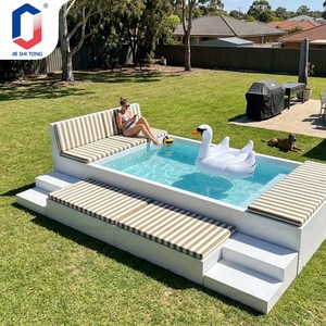 Piscina Elevada de Lujo con Sofá Lounge, Equipamiento Completo, Piscina SPA Exterior - Product Image 2