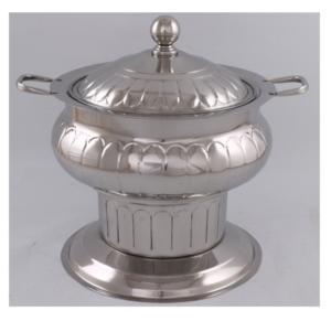 Réchaud alimentaire en acier inoxydable fait à la main avec support pour mariage et hôtel vaisselle S au tarif de gros - Product Image 6