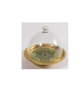 Soporte de pastel de Rass y roble ammerado, producto de venta al mejor precio - Product Image 6