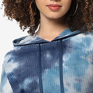 Ensemble short à capuche imprimé personnalisé pour femmes, élégant, mode de rue, respirant et au-dessus du genou pour l'hiver - Product Image 6