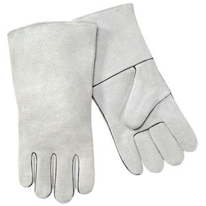 Best Selling OEM Service Premium Leather <b>Welding</b> <b>Gloves</b> New Arrival Heat Resistance Design Reasonable Safety <b>Gloves</b> - Product Image 4
