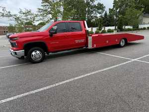 2024 C h e v r o l e t Silver ado 3500 Crew Cab LT Dura-max Dually Car Hauler - Product Image 5
