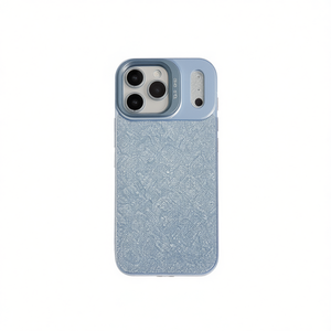 Pour iPhone 13/iPhone 14, coque de téléphone portable antichoc en TPU+PC avec gaufrage de diamants scintillants - Product Image 1