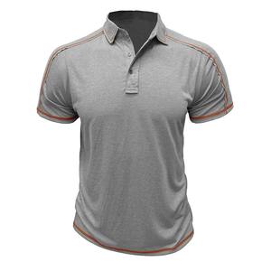 Camiseta Polo Deportiva de Manga Corta para Hombre, Estilo Europeo y Americano, Cuello Camisero, Verano - Product Image 5