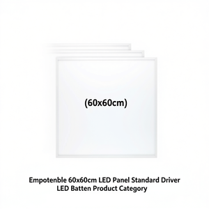 Pannello LED Empotable 60x60cm con Driver Standard - Categoria Prodotto LED Batten - Product Image 2