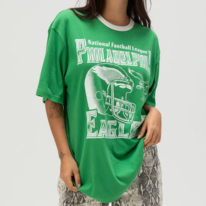 Venta al por mayor de Camisetas Personalizadas unisex de 250g/m2 camisetas lisas de gran tamaño impresas 100% algodón de alta calidad para hombres - Product Image 4