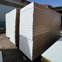 GUANGQIA paling populer Panel Sandwich busa polistiren Eps pembuatan Sandwich Panel dinding