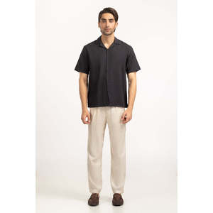 Camisas Casuales para Hombre, 100% Algodón, Cierre Cruzado, Tela Satén Antiarrugas, Colección de Verano, Corte Regular, Suministro ODM - Product Image 5