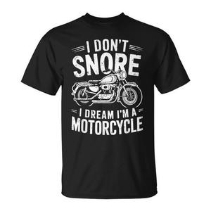 Non russa, non sogno: T-shirt da motociclista per chi russa - Prodotto promozionale - Product Image 1