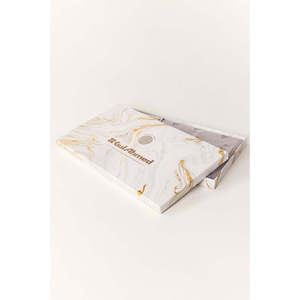 Blue Embroidered Cotton Unstitched Fabric for <b>Men's</b> <b>Shirt</b> Sets Gift Box Included - Product Image 1