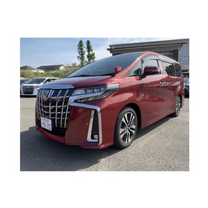 รถโตโยต้า Alphard สำหรับขับสะอาดและเป็นมิตรกับเครื่องยนต์เทอร์โบเบาะหนังและการตกแต่งภายในที่มืด - Product Image 3