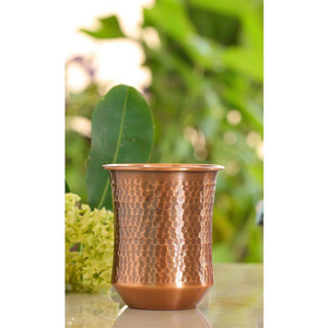 2025 meilleure vente à la main en acier inoxydable gobelet foncé martelé cuivre verre conception étanche Inde tasses par Tradebit - Product Image 4
