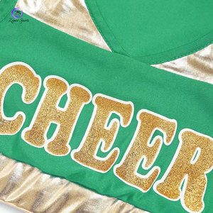 Logo personnalisé uniforme de pom-pom girl à séchage rapide uniforme de pom-pom girl professionnel de haute qualité - Product Image 6