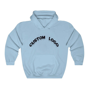 Sweat-shirt long doublé à capuche avec logo personnalisé 100% coton biologique polaire pour femmes - Product Image 3