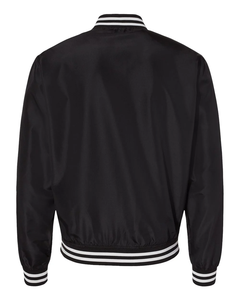 High Quality Winter Men's High Street Style Stand Collar Quick Dry Front Logo 100% Polyester Bomber <b>Jacket</b> - Product Image 6