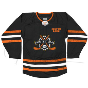 Jersey de Hockey sobre Hielo Personalizado para Hombre, Último Estilo para Adultos, Más Vendido, 100% Poliéster, Secado Rápido, Transpirable, Logotipo Personalizado - Product Image 4