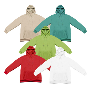 Sudaderas con capucha en blanco de sublimación en stock de EE. UU., sudaderas de colores de manga larga para hombres y mujeres, impresión DIY, paquete al por mayor de 5 piezas - Product Image 1
