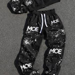 <b>Women's</b> Streetwear Tracksuit Sets Cropped Zip Up Hoodie <b>Jogger</b> Pants 2-Piece Custom Logo Casual Sportswear <b>Outfit</b> Wholesale USA - Product Image 4