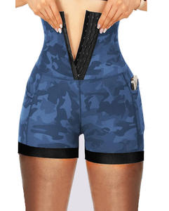 Pantalones cortos deportivos de cintura alta para mujer, ropa deportiva para gimnasio, control de entrenamiento para correr, yoga, venta al por mayor, los más vendidos en el mercado del - Product Image 4