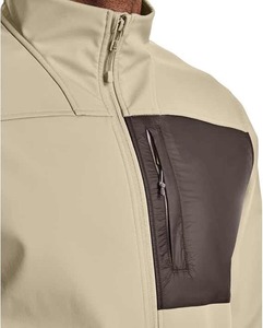 Chaqueta Softshell de calidad premium para hombre, transpirable, impermeable, cálida y resistente al desgaste para exteriores, cuello levantado, estilo Formal - Product Image 5