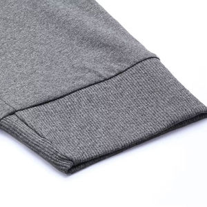 <b>Men's</b> Casual Joggers Premium Quality Breathable Canvas <b>Trousers</b> 100% Cotton Quick Dry <b>Elastic</b> Waist Custom Colors Sweat pant <b>men</b> - Product Image 5