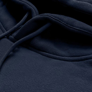 เสื้อฮู้ดสวมหัวโอเวอร์ไซส์สำหรับผู้ชายพิมพ์โลโก้แบบเรียบๆ - Product Image 4