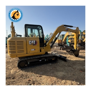 Vente bon marché Mini pelleteuse sur chenilles Caterpillar 306e de 6 tonnes d'occasion fabriquée au Japon - Product Image 1