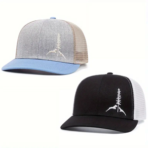 Gorra Snapback transpirable con logotipo personalizado para hombre, para deportes de invierno, atletas al aire libre, uso informal en fiestas de viaje, malla duradera, cómoda - Product Image 6