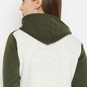 Ropa de calle con capucha para mujer de alta calidad superventas, sudaderas con capucha de invierno con sublimación informal, logotipo frontal de diseño personalizado en Stock - Product Image 6