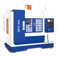 Centre d'usinage vertical CNC de haute précision VMC-SL850 avec broche BT40/BT50, commande Fanuc et changeur d'outils automatique