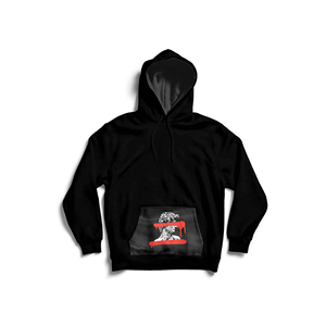 2024 nouveau sweat à capuche imprimé décontracté pour hommes et femmes, cordon de serrage Design sur poches kangourou et capuche, mode commerce extérieur - Product Image 3