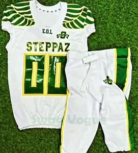 Maillots et pantalons d'entraînement personnalisés pour jeunes Football américain Ensemble complet personnalisé Uniformes de l'équipe de football américain pour hommes - Product Image 4