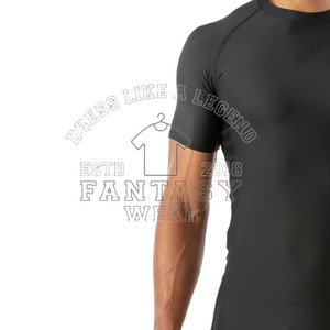 เสื้อยืดออกกำลังกายผู้ชาย FANTASY WEAR OEM 2026 พรีเมียมและขายส่ง แห้งเร็ว กระชับกล้ามเนื้อ พร้อมออกแบบและโลโก้ตามสั่ง - Product Image 3