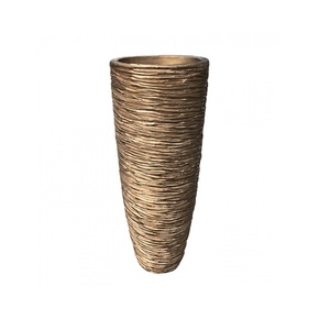 best quality Matte Flower Planter Pots Garden & Home Decoration hammered Handmade Metal Flower Pots Best Quality at Low Cost - Product Image 5