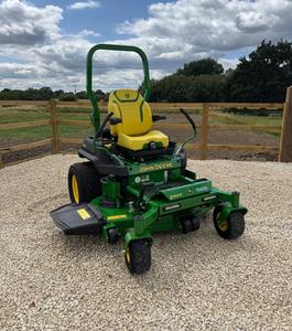 Tondeuse autoportée John-Deere X950R 25 CV 4 temps avec bac de ramassage électrique 28V pour tracteur de jardin - Product Image 4