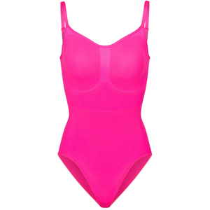 บอดี้สูท2025แขนกุดสีพื้นพรีเมี่ยมของผู้หญิงชุดว่ายน้ำบอดี้สูทน้ำหนักเบาสบายออกแบบมาเฉพาะ - Product Image 1