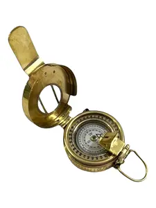 Top Selling Nautical Solid Brass Compass Handmade Pocket Compass Collectible Item From Indian Exporter
