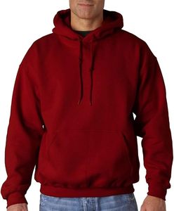 Sweats à capuche solides en molleton mélangé doux avec poche kangourou pour hommes et femmes industrie du sport de haute qualité - Product Image 2