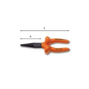 Pince à bec plat extra-longue USAG avec mâchoires droites 1000V - pour espaces restreints - Product Image 1