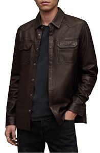 Biker Leather Jacket for Men - <b>Heavy</b> <b>Duty</b> <b>Zippers</b> and Pockets for Adventure Lovers - Leather Jackets for Men jacket for men - Product Image 2