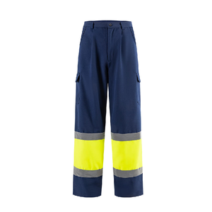 Ropa de trabajo de soldadura a prueba de calor para hombre de vaca Real taller pantalones de soldadura de alta calidad traje protector de piel de vaca resistente al calor y al fuego - Product Image 2