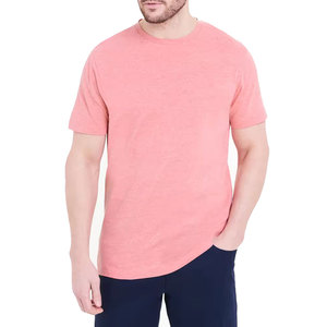 เสื้อยืดโลโก้2สีสำหรับผู้ชายผ้าคอตตอนโพลีเอสเตอร์ระบายอากาศได้ดีแห้งเร็วดีไซน์ใหม่ - Product Image 3