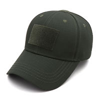 Gorra de Béisbol Táctica para Exteriores, 6 Paneles, Ajustable, Color Sólido, Unisex, Transpirable, Impermeable, Deportiva, de Algodón, para Primavera/Verano, Casual