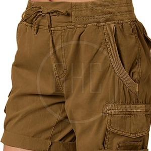 Pantalones cortos de carga para mujer de cintura alta hechos a medida Ropa informal transpirable Último estilo para adultos - Product Image 3