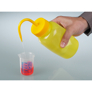 Botella de Laboratorio Manual de Plástico de Boca Ancha y Alta Precisión, con Mango Ergonómico, Fácil de Usar, con Diseño Impreso, Burkle GmbH - Product Image 2