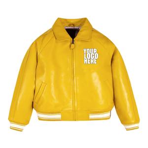 Plus Size High Street Blue <b>Men's</b> Leather Bomber Jacket Stand Front <b>Thick</b> Single Button Closure Breathable Eco-Friendly Winter - Product Image 6